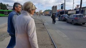Пермь. Трамвай. Маршрут № 10.
