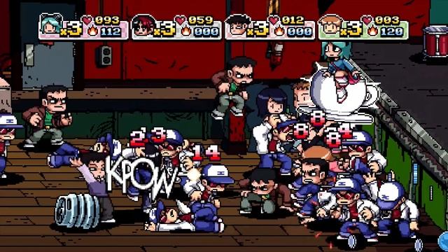 Scott Pilgrim vs. the World: The Game - 4 Player Walkthrough (Part 3) смотреть онлайн