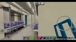 метро поезд 81.760 в майнкрафт пе 😳