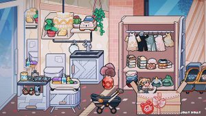 FREE LARGE PINK HOUSE + BABY SHOWER! AT AVATAR WORLD | PAZU | AVATAR WORLD | TOCA WORLD 🌎🤱🏻🍼