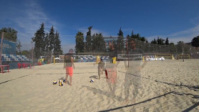 Нападение в пляжном волейболе