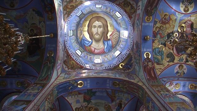 Введение во храм Пресвятой Богородицы. Славление в Введенской церкви перед иконой праздника.