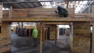 Пейнтбол на крытом полигоне Альянс Арена в Калуге