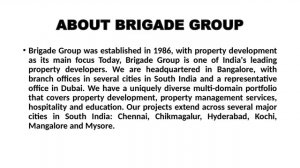 Brigade Woods @ http://www.brigadewoods.ind.in/