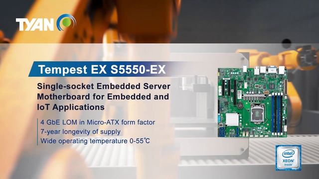 TYAN Intel Xeon E 2100 Processor Platforms смотреть онлайн