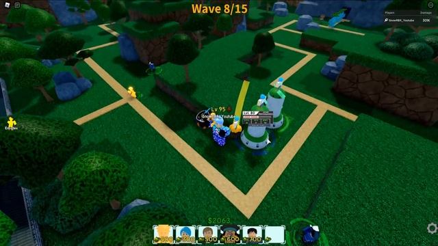 Solo destroying the NEW HARDEST Jujutsu Kaisen Map on All Star Tower Defense | Roblox смотреть онлайн