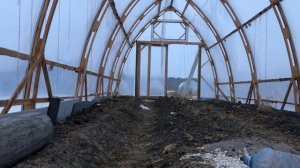 Теплица- гараж