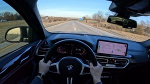 2022 BMW X4 M40i - POV Test Drive | Autobahn | 0-60