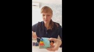 Рисование нетрадиционным методом "Радуга"