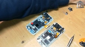 ремонт  Samsung Galaxy S4 Mini деталями с aliexpress