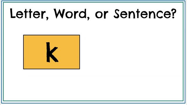 letters words sentences - Google Slides смотреть онлайн