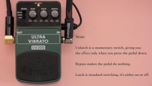 Behringer UV300 - Ultra Vibrato - No Talking Demo