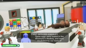 КОСМИЧЕСКАЯ История #1 в ROBLOX. Кид отправился на ракете шаттле в космос на Марсианскую станцию