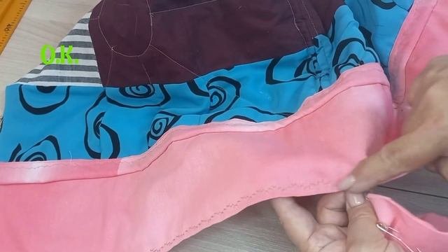 ИЗ НЕНУЖНОЙ ОДЕЖДЫ ЛОСКУТНОЕ ОДЕЯЛО.  СОЕДИНЕНИЕ БЛОКОВ. ДЛЯ НАЧИНАЮЩИХ. ЖИЗНЬ ПРЕКРАСНА.