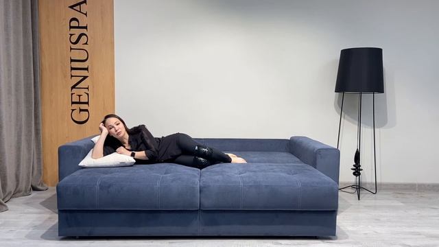 Прямой диван Барни с независимым пружинным блоком - обзор Geniuspark смотреть онлайн
