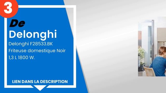 Les 5 meilleures friteuses à huile à panier rotatif De Longhi смотреть онлайн