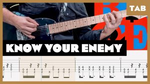 Rage Against the Machine - Know Your Enemy - Guitar Tab | Lesson | Cover | Tutorial | Glarry Music