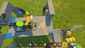 Как сделать машину в scrap mechanic с прицепом