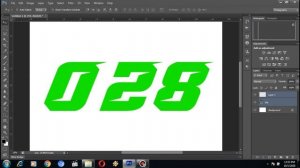 Custom Font Stiker Racing | Tutorial  Adobe Photoshop CS6