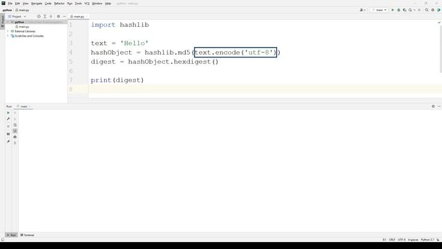 How to Generate MD5 Hash using Python