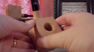 Carve Your Own Briar Pipe with Straight or Bent Stem - Pipe Kit