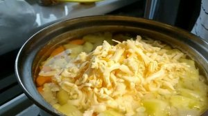 Сырный суп пюре с кабачками / готовим быстро крем суп для детей