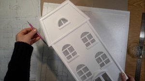 Новогодний домик своими руками с подсветкой ? Мастер-класс. DIY Decorative home ideas #decorating