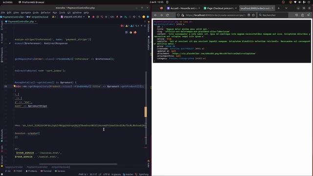 Intégration de Stripe à notre site e-commerce avec Symfony 6 pour des paiements fluides et sécurisé смотреть онлайн