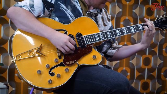 Gretsch Custom G6196 Country Club Closet Classic Aged played by Milo Groenhuijzen | Demo @ TFOA смотреть онлайн