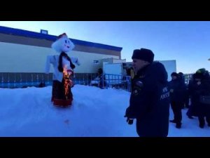 Масленичные гуляния проходят на Чукотке