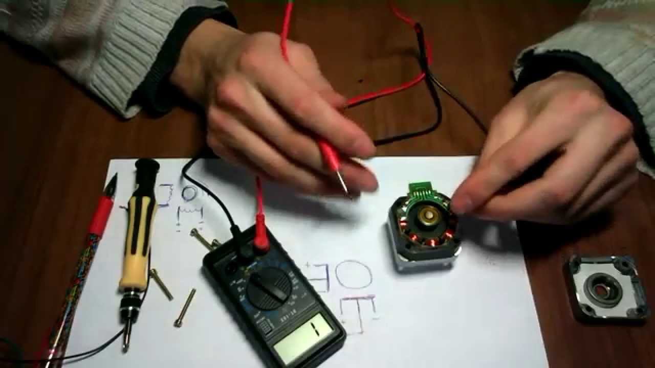Переделка шагового двигателя.