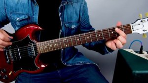 Beginner Electric Guitar Lesson (1 FINGER POWER CHORDS)