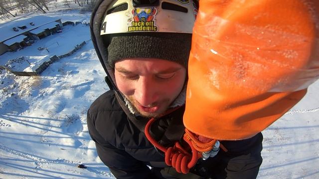 Отрывок, эмоции после прыжка! / RopeJumping В Челябинске ∣ Extreme / январь 2022