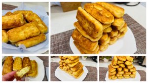 Вкусные творожные палочки с яблоком к чаю