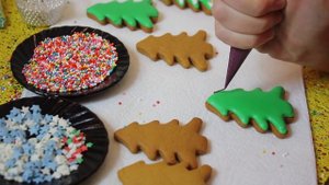 21 вариант росписи новогоднего имбирного печенья || Christmas Cookies Decorating