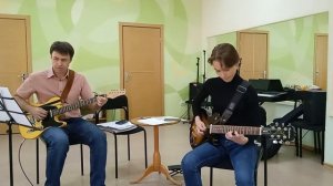 The Shadow of Your Smile, guitar. Тень твоей улыбки, электрогитара