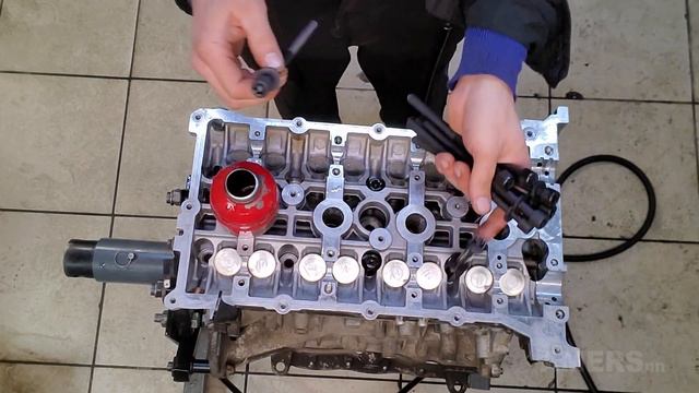 Ремонт двигателя ECN, Dodge Caliber 2.0л/ Repair engine ECN, Dodge Caliber 2.0L