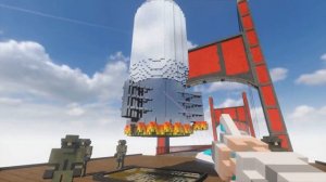 Minecraft TNT with Rocket Booster VS Russian Troops #2 | Teardown