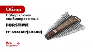 Набор ключей комбинированных FORSTIME 25 пр. (6-28, 30,32мм) FT-5261MP(52500)