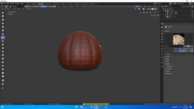 How to Sculpt a Pumpkin in Blender - Beginner Sculpting Tutorial смотреть онлайн