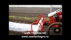 Пленкоукладчик на мотоблок