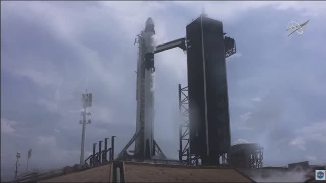 Запуск исторической пилотируемой миссии SpaceX на МКС 30 Мая 2020 г.