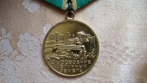 Медаль За Освоение Целинных Земель