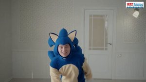 Аниматор Ёжик Соник!👟Успеешь догнать его?