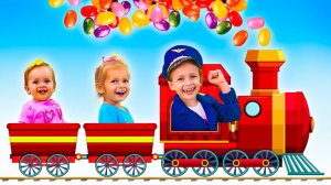 Развивающая песенка для детей про поезд