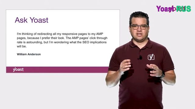 Стоит ли перенаправить адаптивные страницы на AMP страницы? - Ответ Yoast смотреть онлайн