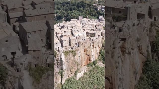 Calcata Vecchia from Above