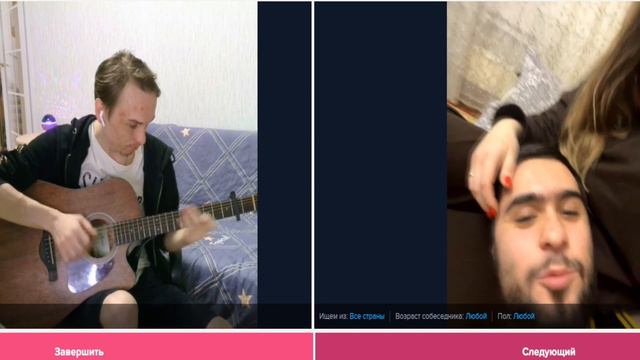 ОНИ СРАЗУ УЗНАЛИ ЭТУ МЕЛОДИЮ  ГИТАРИСТ В ЧАТ РУЛЕТКЕ 49 реакции гитариствчатрулетке