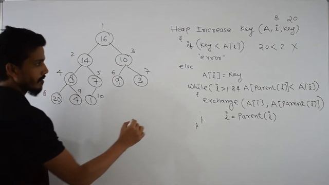 Max Heap Insertion and Deletion | Increase Key Operations | Max Heap Operations | GATECSE | DAA