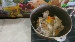 Кролик тушеный с овощами лучше не придумаешь